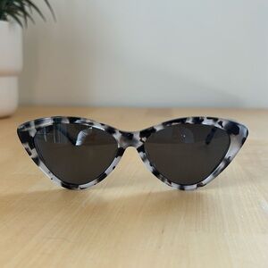 Sito Shades Seduction Cat Eye Sunglasses - Polarized - Snow Tortoiseshell 57mm